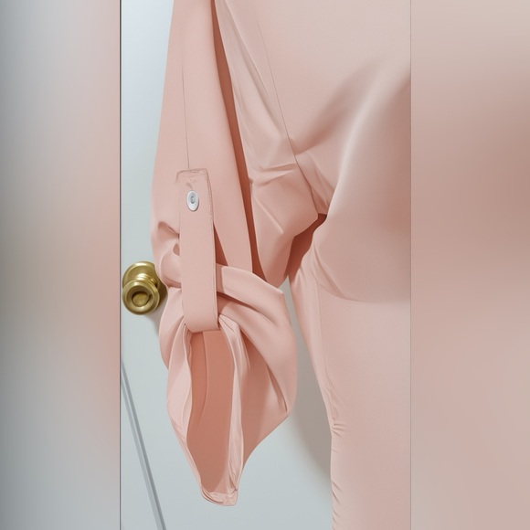 Pink Tunic Zippered Pullover Top NWOT - Picture 6 of 7